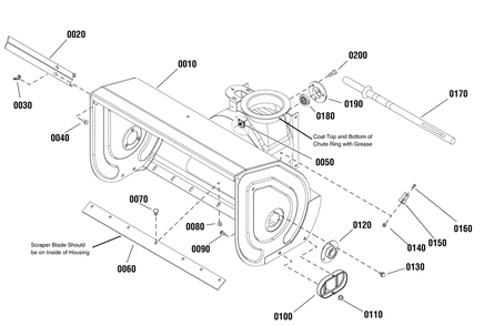 Part Location Diagram of 1687692YP Murray Housing, 32